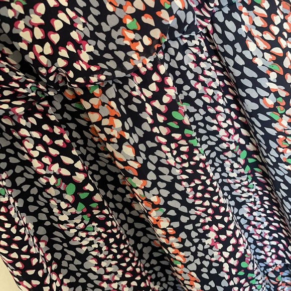 Multicolor Pattern Chiffon Dress - Picture 3 of 6